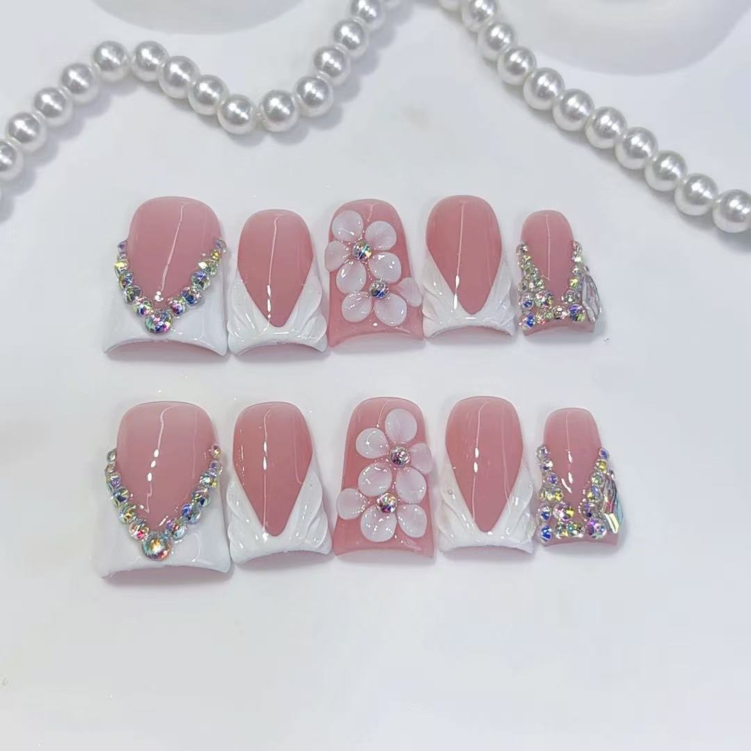 Nail Art Elegant - 10pcs High-end Simple and elegant style,