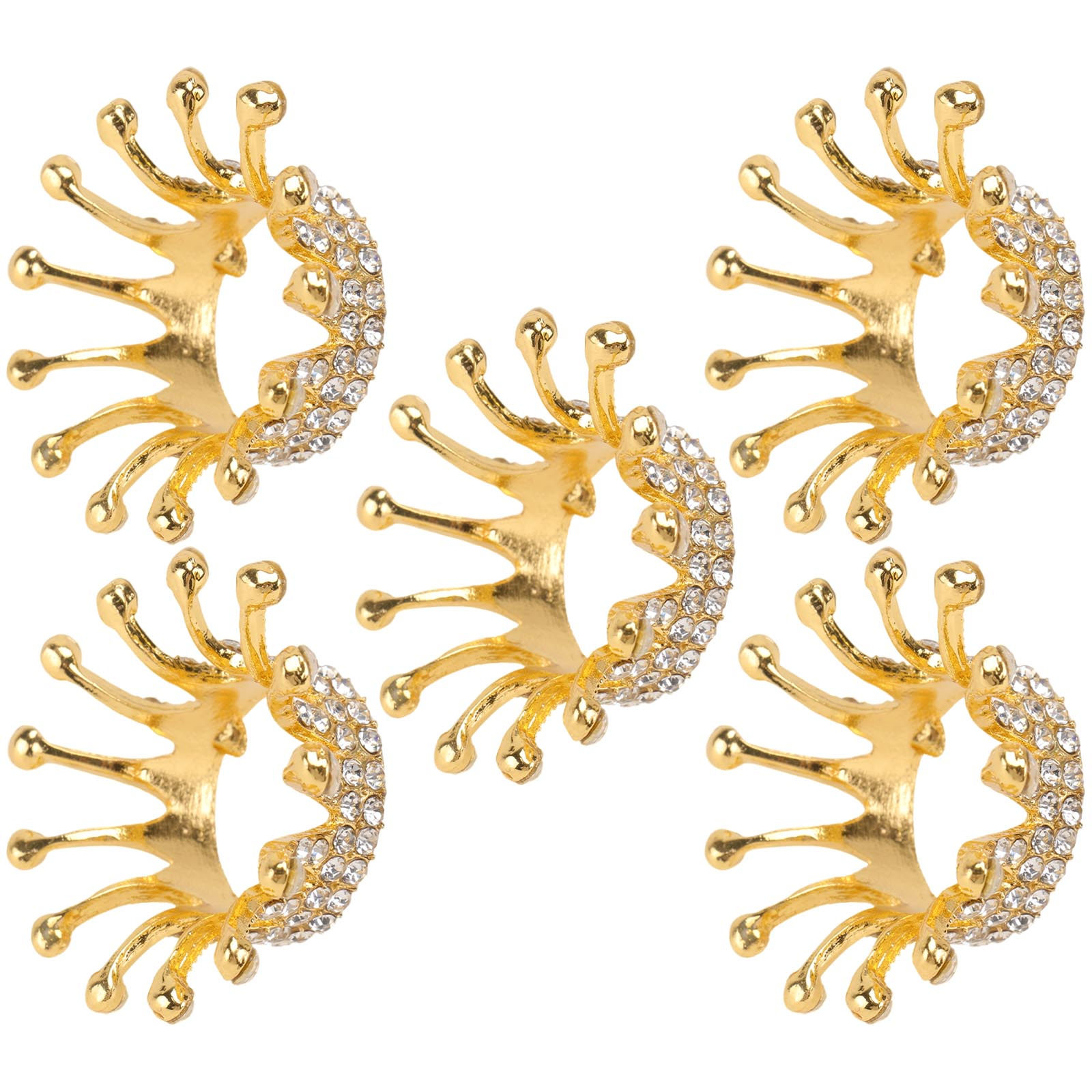 Nail Art Elegant - 5Pcs Elegant Crown Pearl Manicure Pen