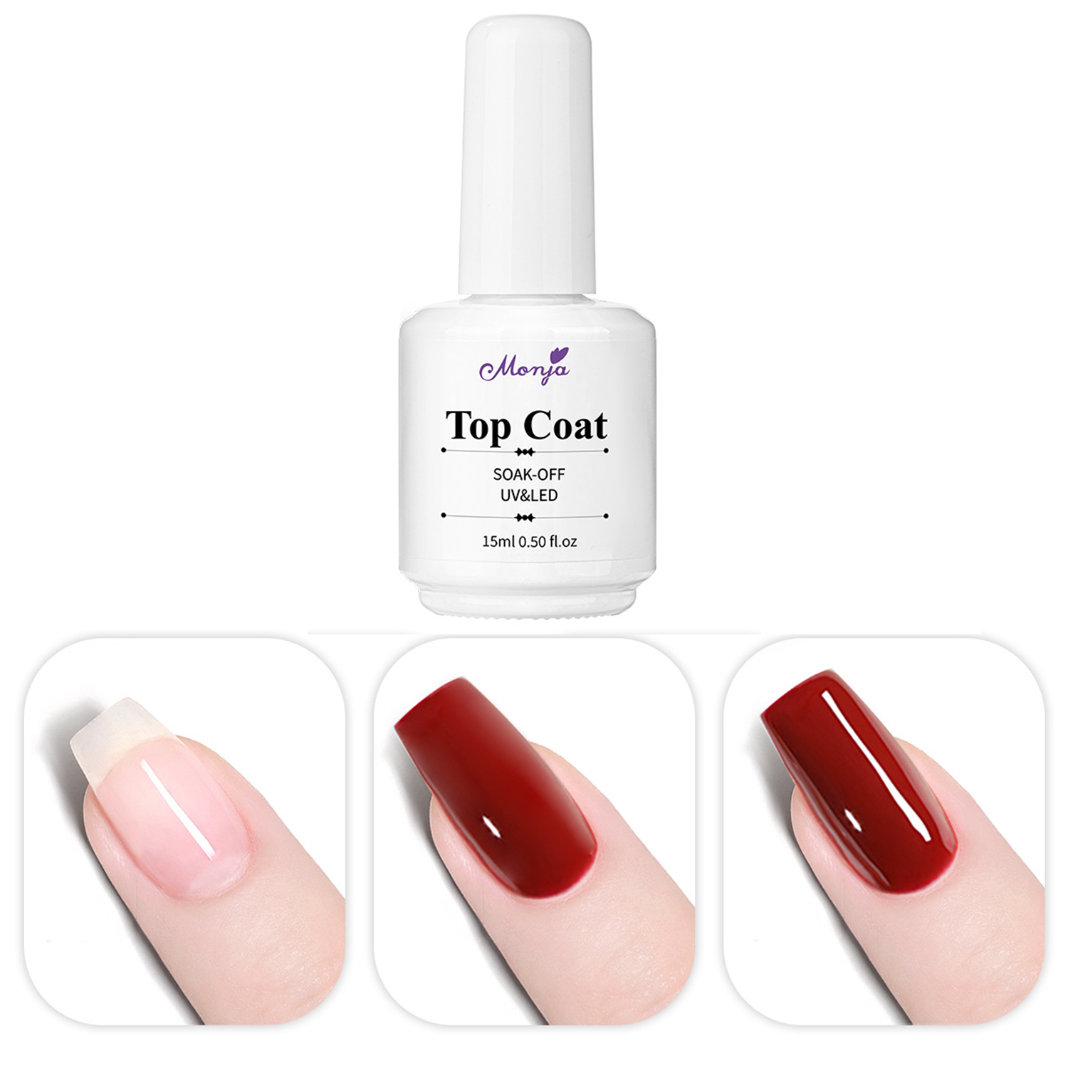 15ml Top Coat No Wipe For Gel  - Gel Top Coat review and price