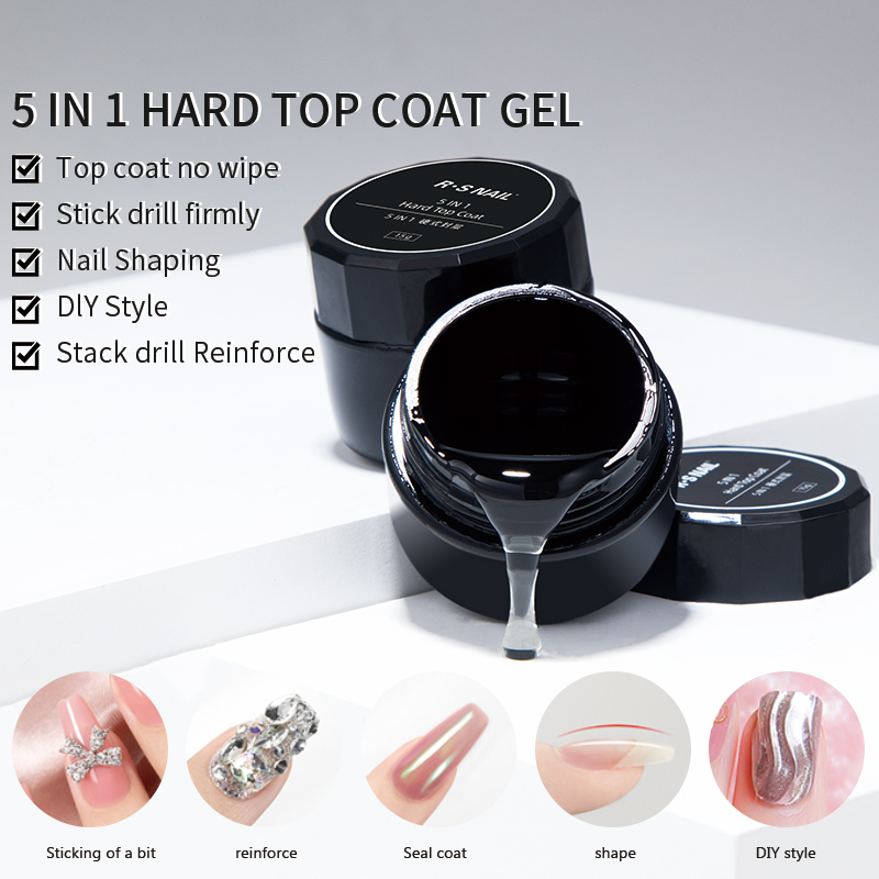 RSNAIL 5 IN 1 Japanese Hard To - Gel Top Coat review and price