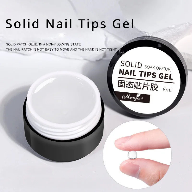 3pcs/set Solid Nail Tips Gel S - Nail Gel Polish Set review and price
