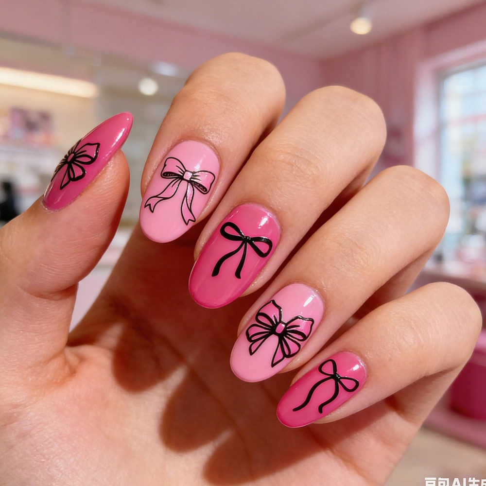 4pcs Bowknot Nail Stamping Pla - Nail Art Elegant review and price