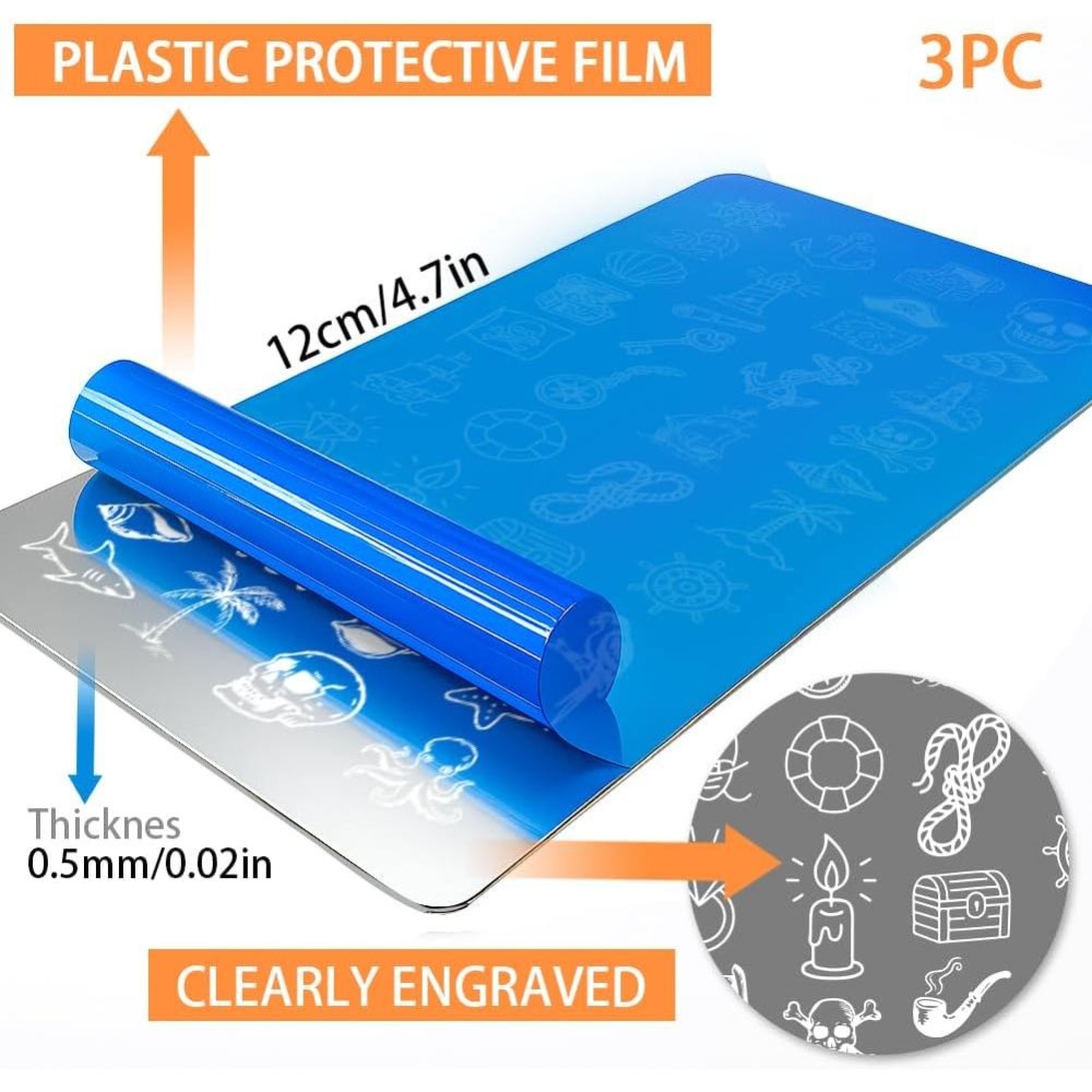 3pc Nautical Treasure Nail Sta - Nail Stamping Plate review and price