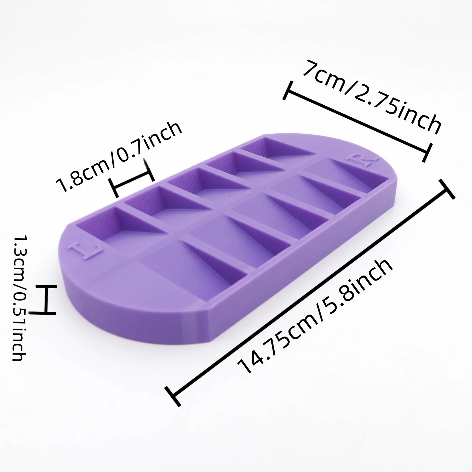 8-Grids Nail Tip Storage Tray  - Nail Art Quirky review and price