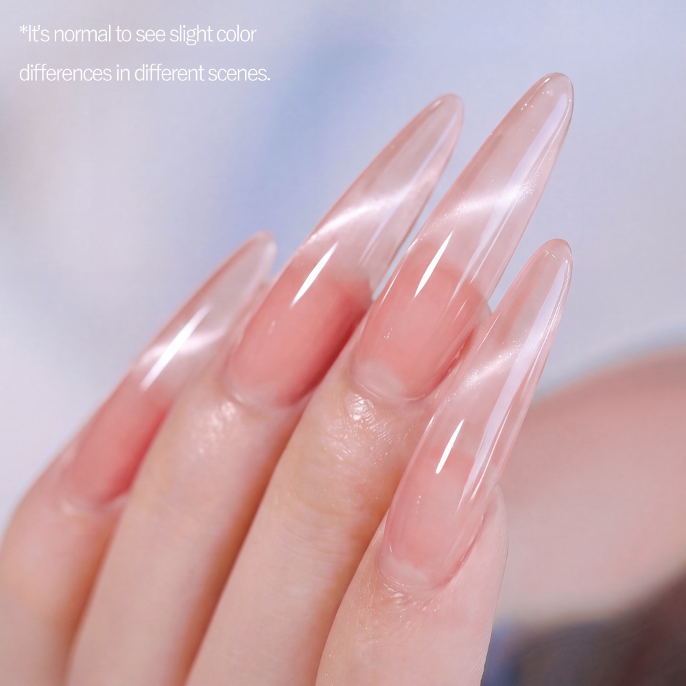 Visuatia Clear Nude Moonlight  - Nail Art Elegant review and price