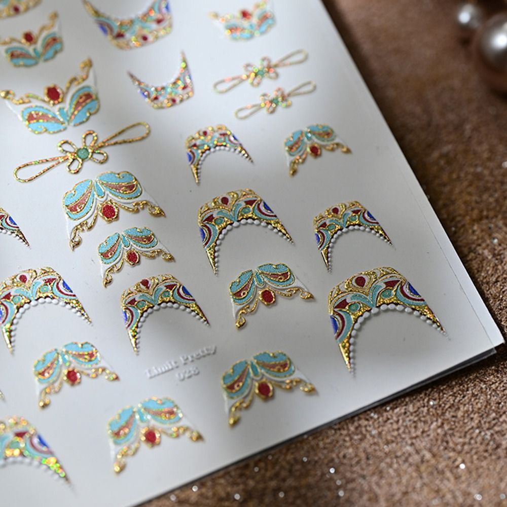 5D Luxurious 5D Nail Stickers  - Nail Art Elegant review and price
