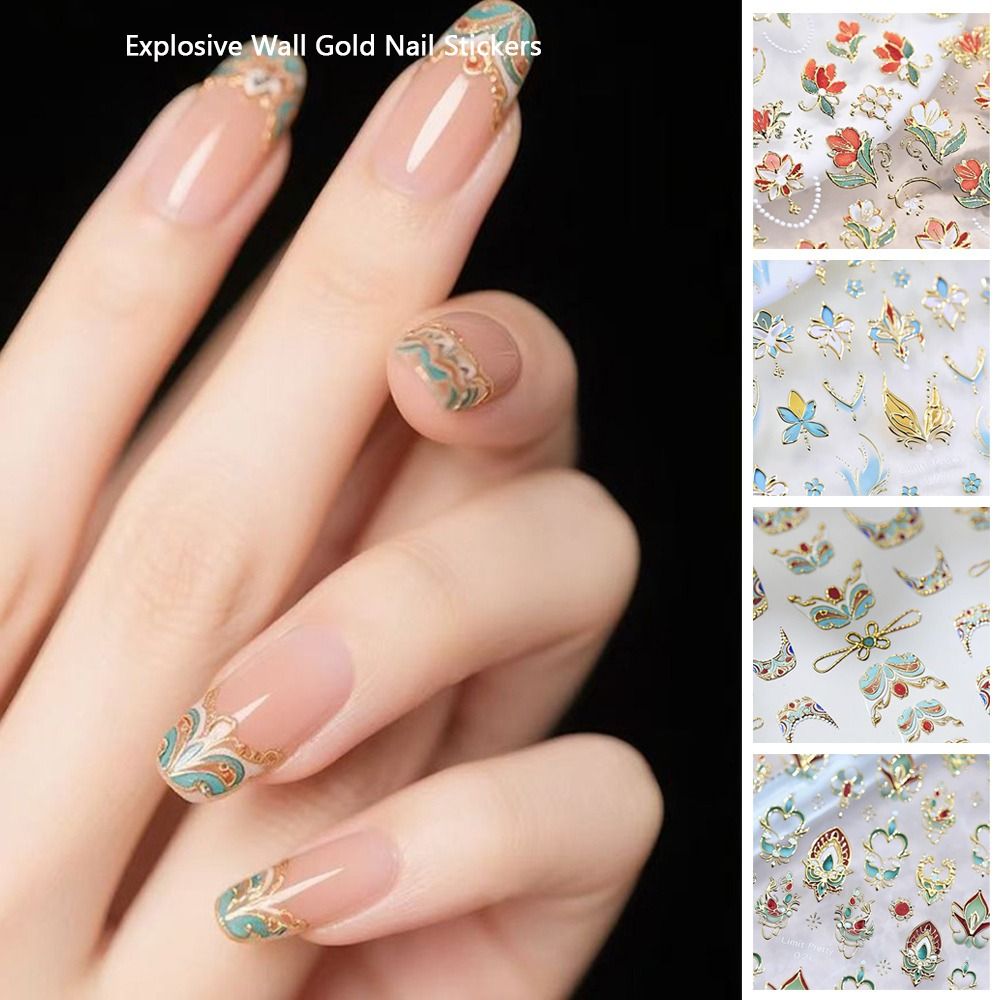 5D Luxurious 5D Nail Stickers  - Nail Art Elegant review and price