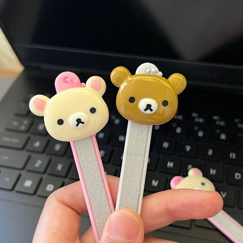 Rilakkuma cartoon anime nail a - Nail Art Quirky review and price