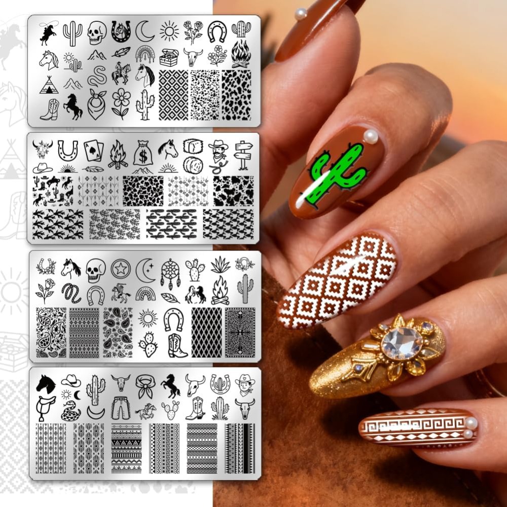 Stainless Steel DIY Nail Art T - Nail Stamping Plate review and price