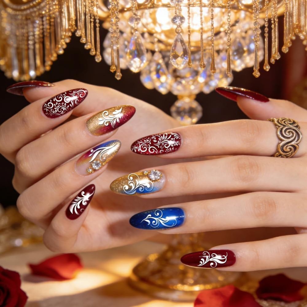 4pcs Swirl Pattern Nail Stampi - Nail Stamping Plate review and price