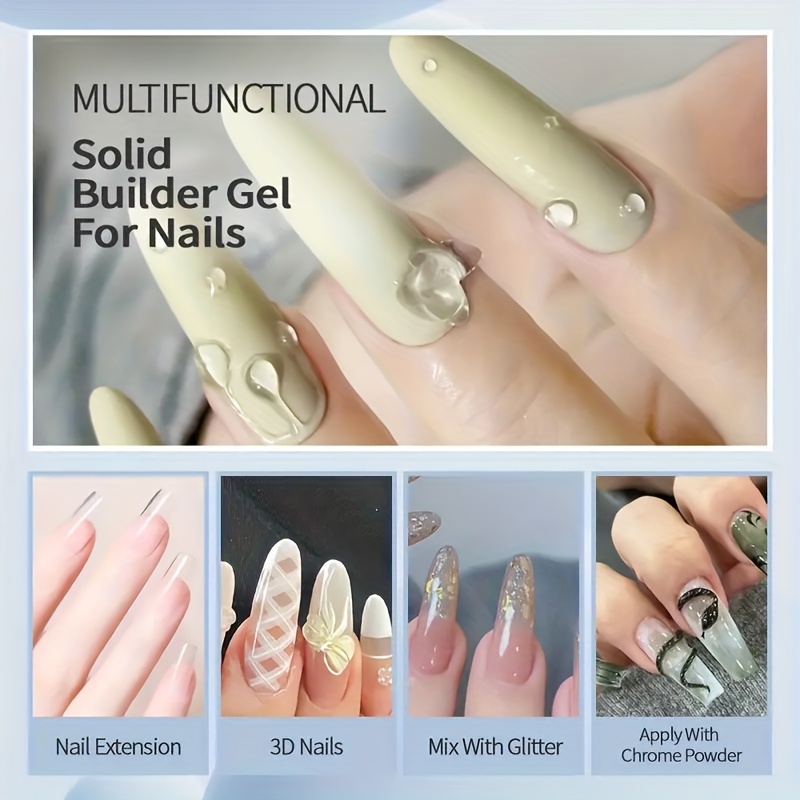 100g Clear Non-Stick Hand Exte - Nail Gel Polish Set review and price
