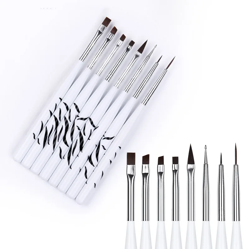 Nail Art Brush Ombre Brushes U - Nail Gel Polish Set review and price