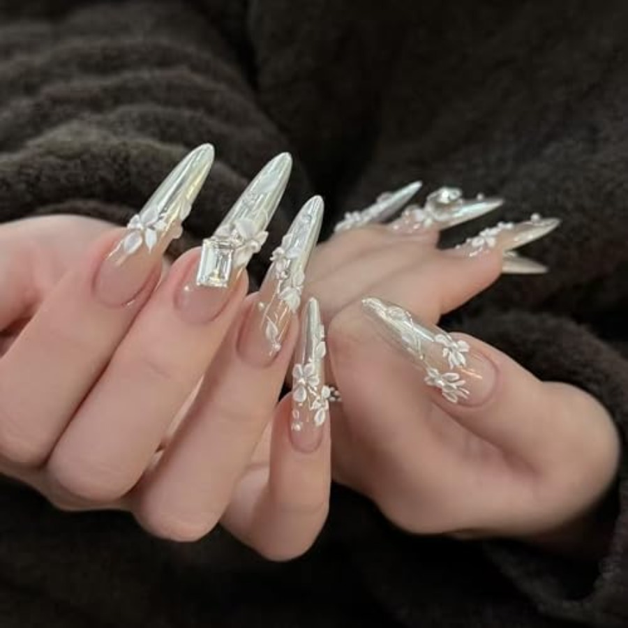 3D Flowers Nail Mold, Flower S - Nail Art Elegant review and price