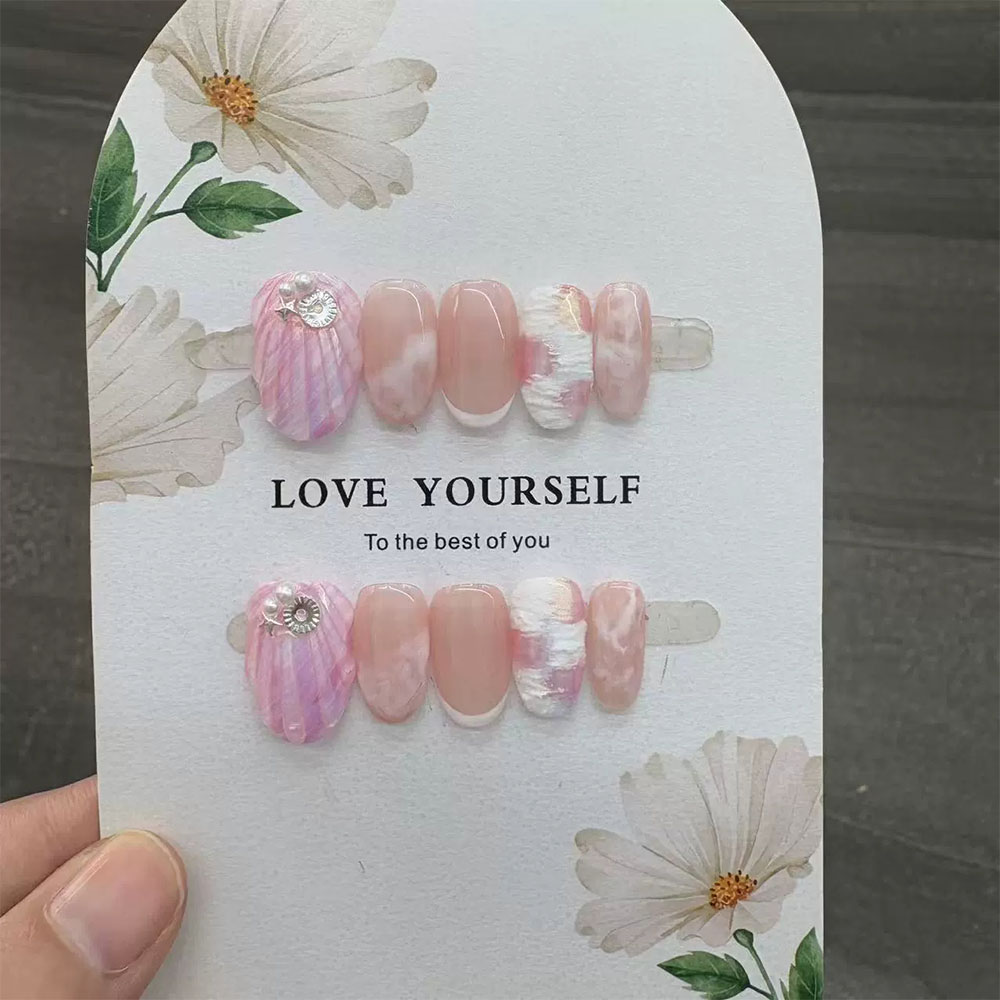 Gentle Elegant Hand Drawn Flow - Nail Art Elegant review and price
