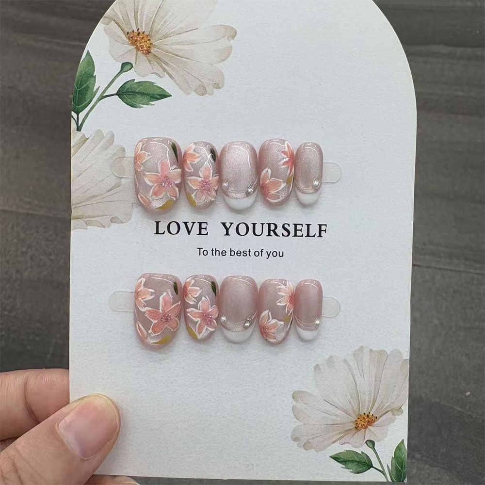 Gentle Elegant Hand Drawn Flow - Nail Art Elegant review and price