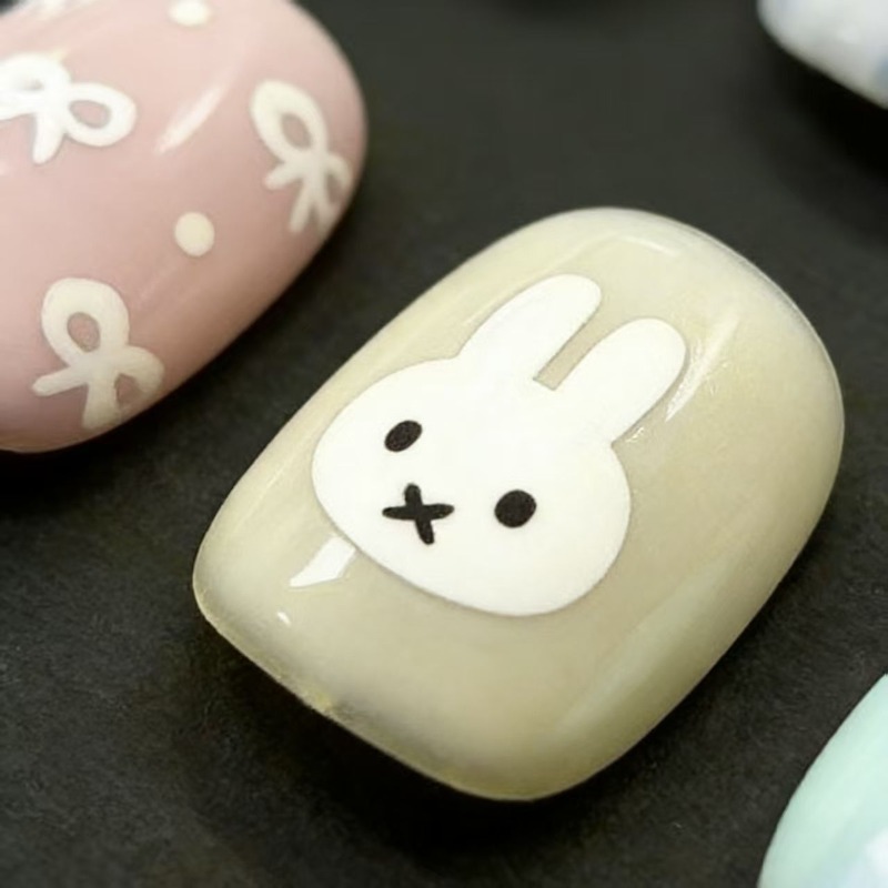 Miffy Bunny | Soft & Fluffy Ma - Nail Art Quirky review and price