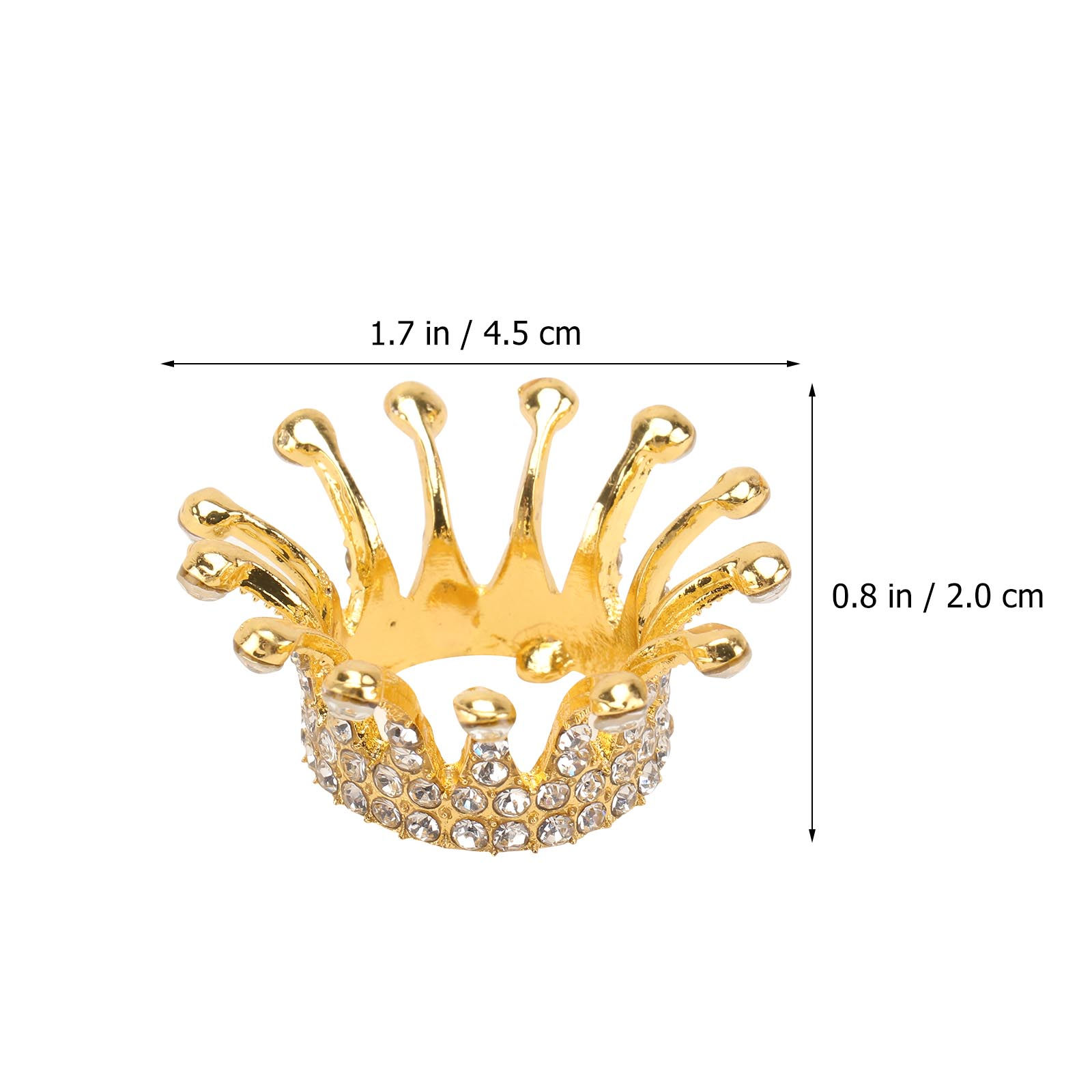 5Pcs Elegant Crown Pearl Manic - Nail Art Elegant review and price